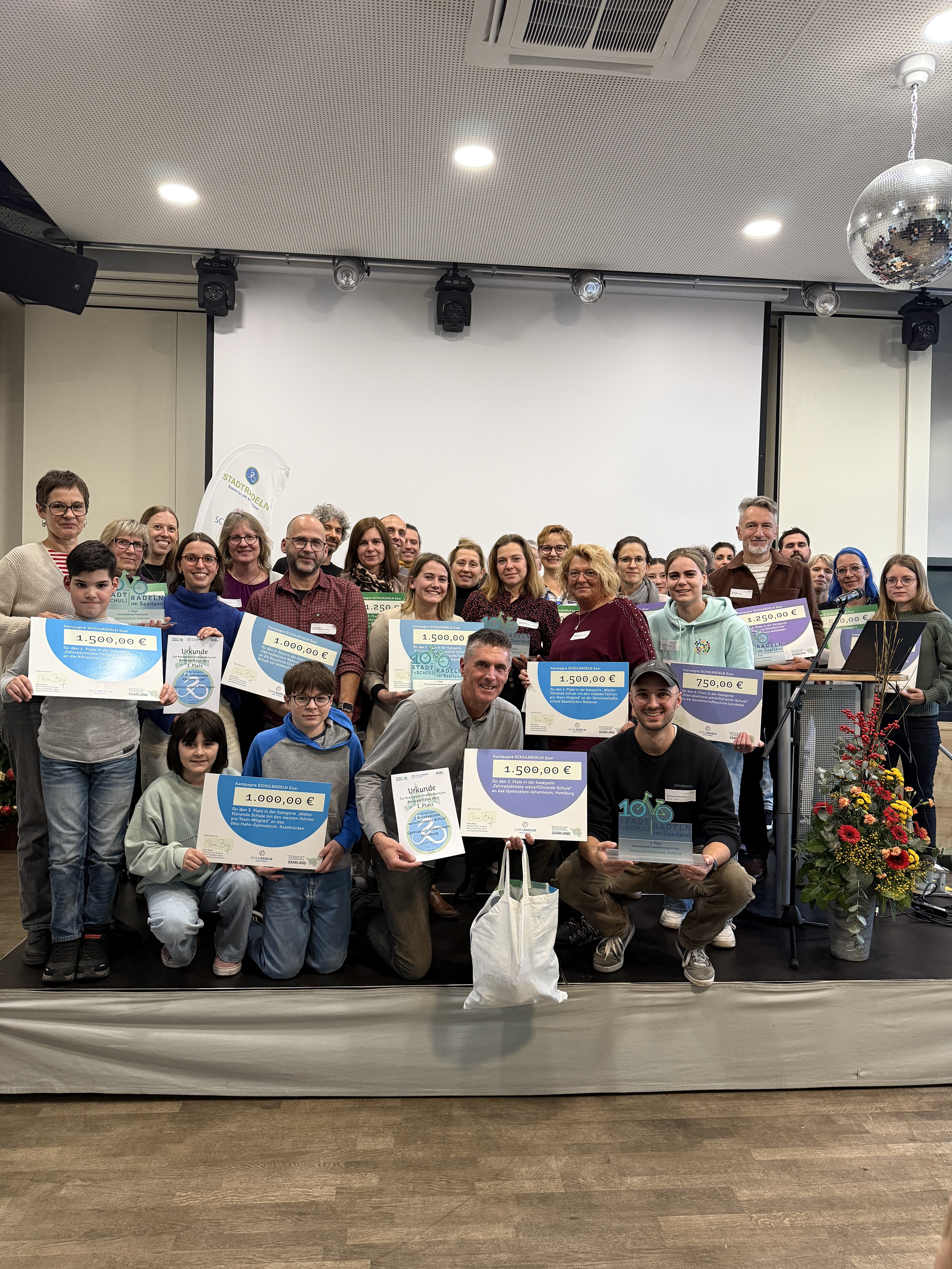 Gewinnerschulen des Stadtradeln-Wettbewerbs 2025